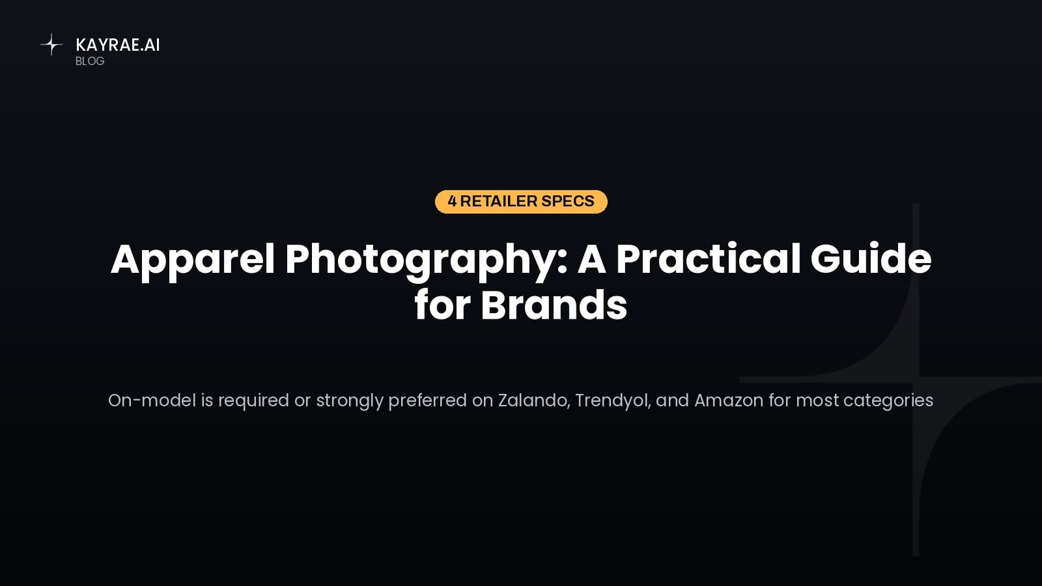 Apparel Photography: A Practical Guide for Brands