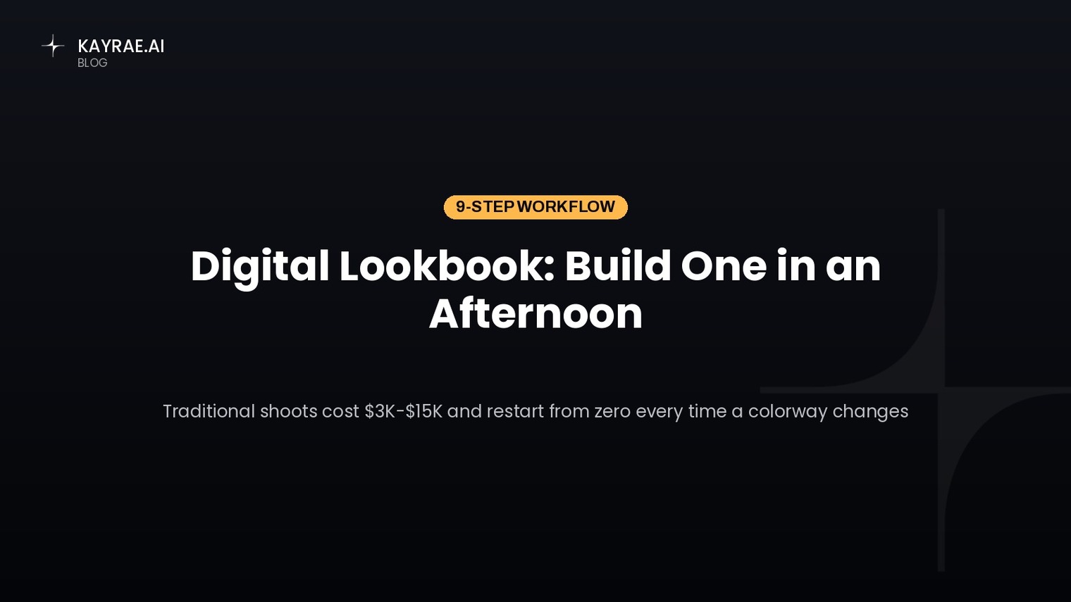 Digital Lookbook: Build One in an Afternoon