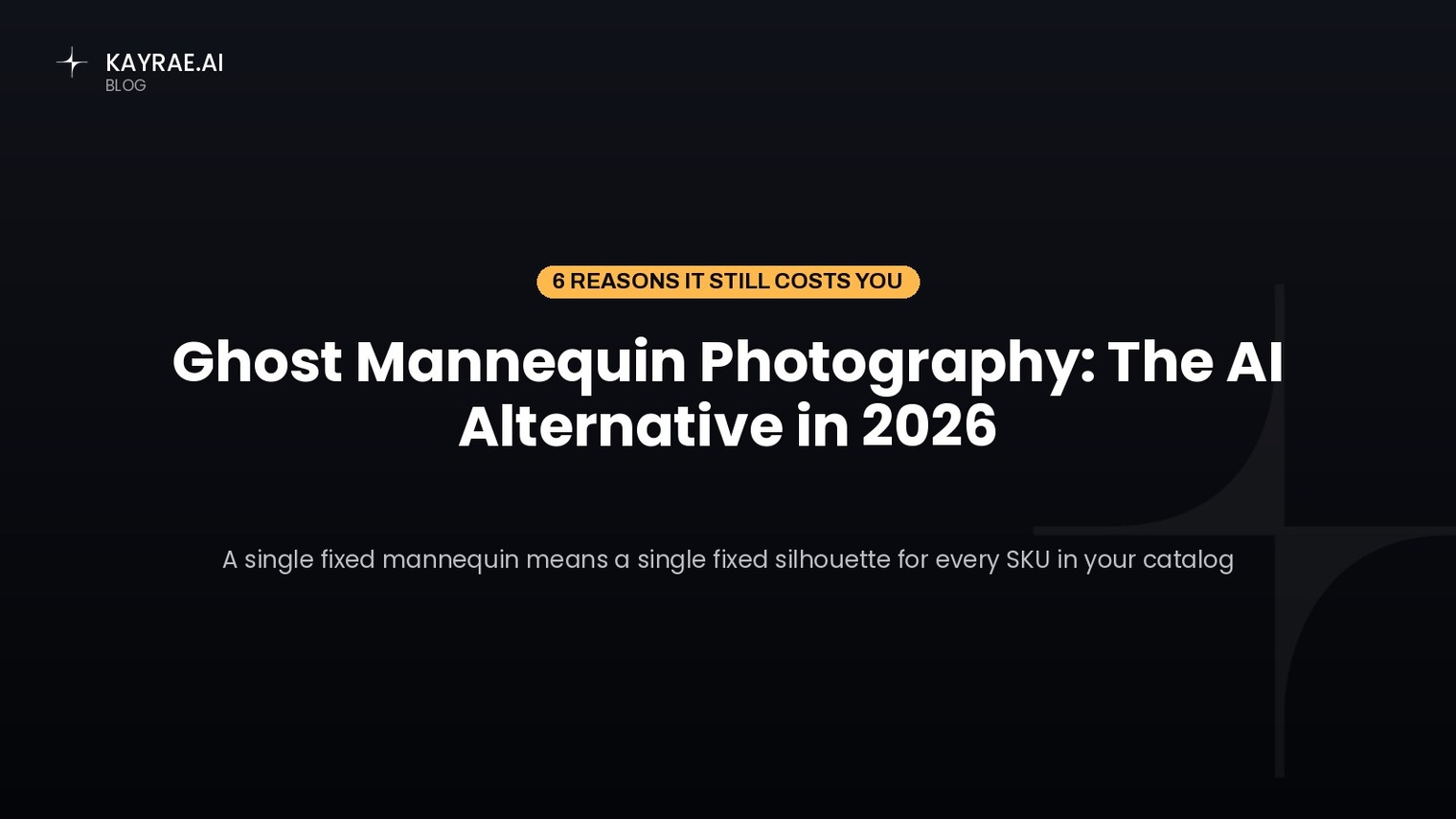 Ghost Mannequin Photography: The AI Alternative in 2026