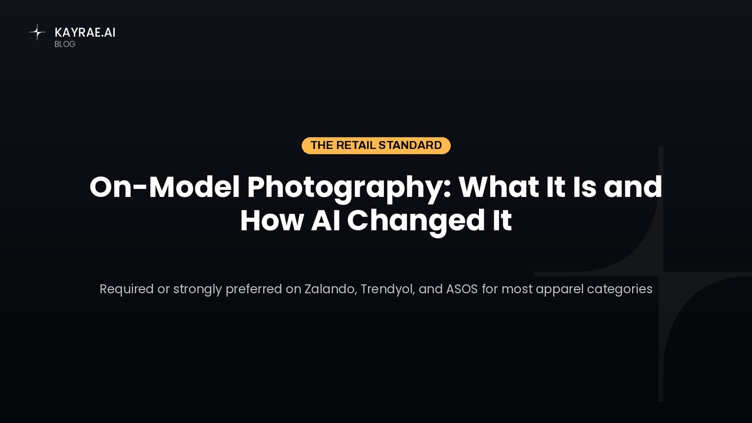 On-Model Photography: What It Is and How AI Changed It