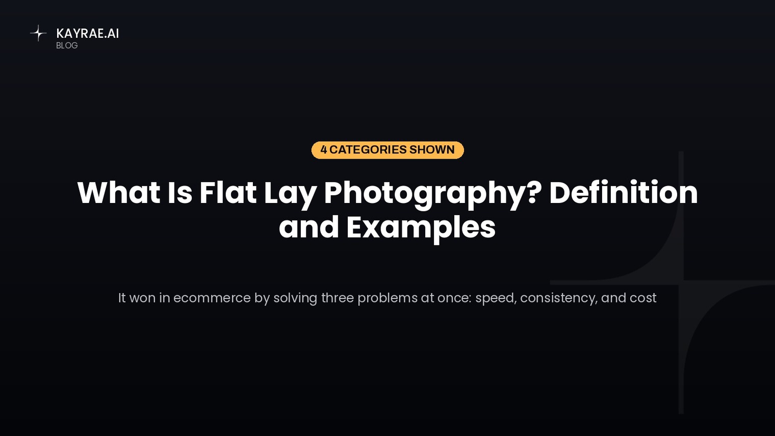 What Is Flat Lay Photography? Definition and Examples